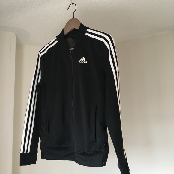 Adidas Tricot Snap Jacket - Picture 1 of 4